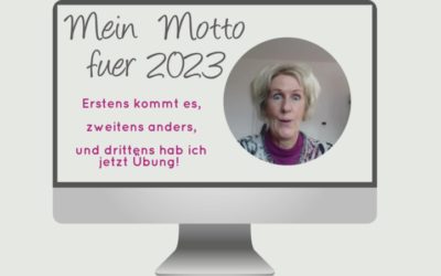 Mein Motto für 2023