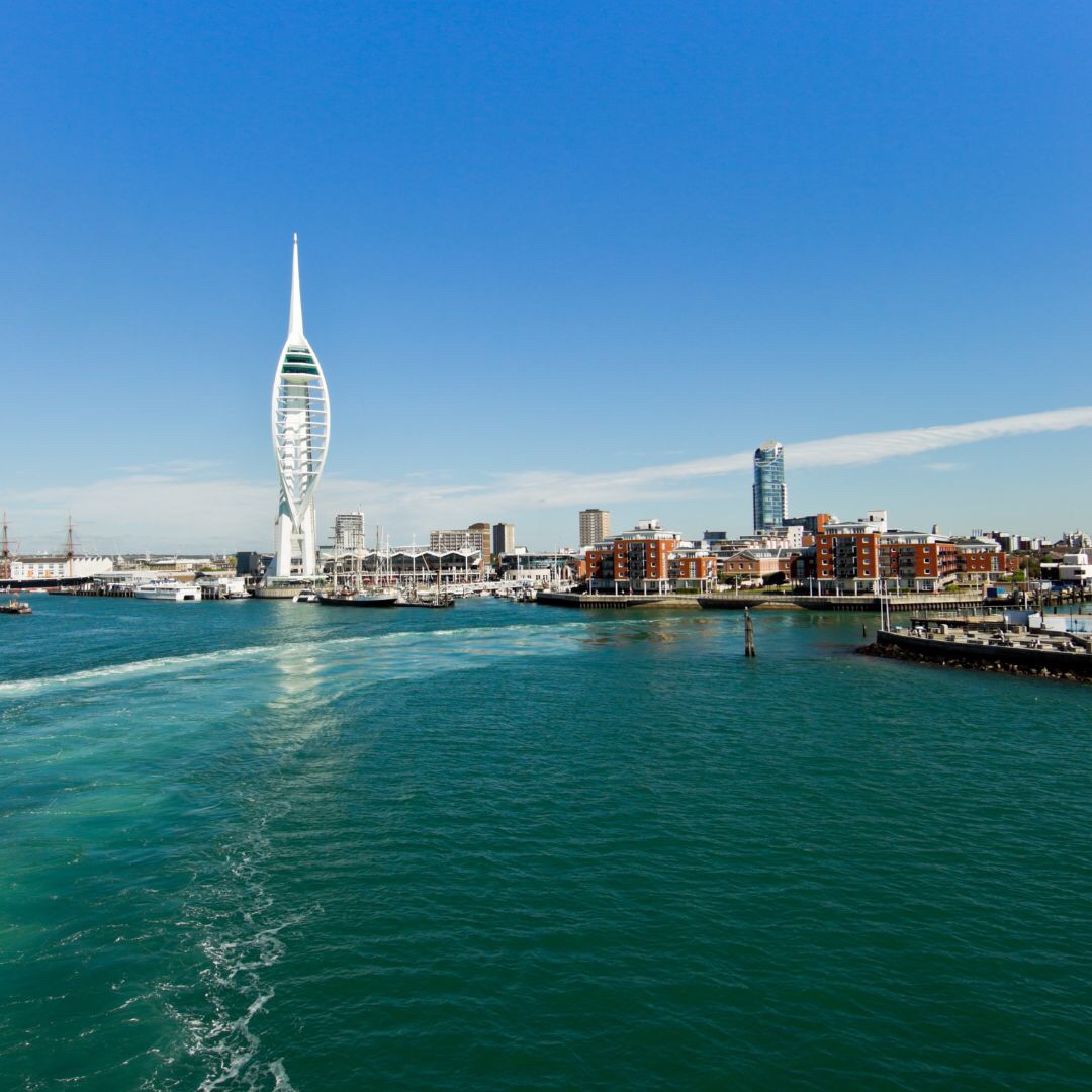 Hafeneinfahrt Portsmouth