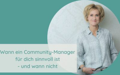 Wann ein Community-Manager für dich sinnvoll ist – und wann nicht