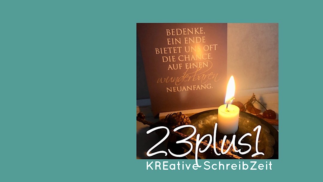 23plus1 – KREative SchreibZeit – ein etwas anderer Adventskalender